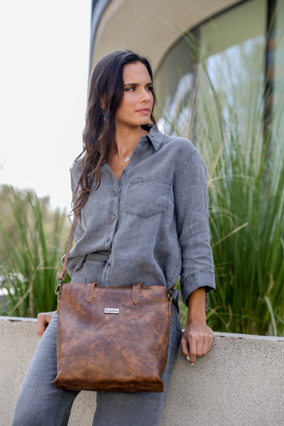 Kika Coffee Marbled Wallet