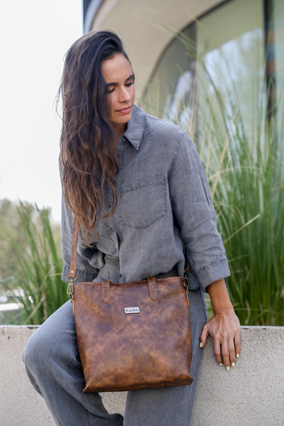 Kika Coffee Marbled Wallet