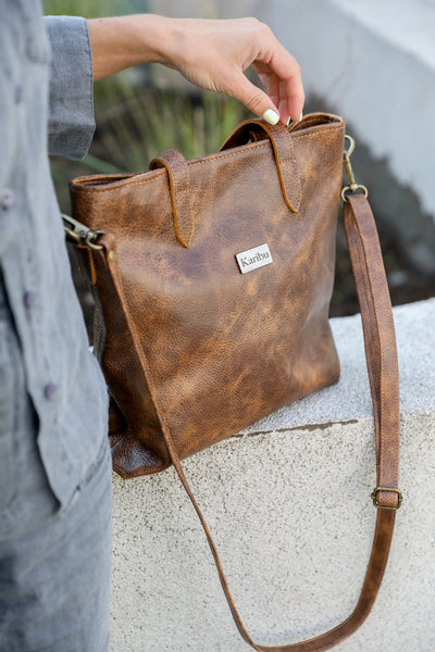Kika Coffee Marbled Wallet