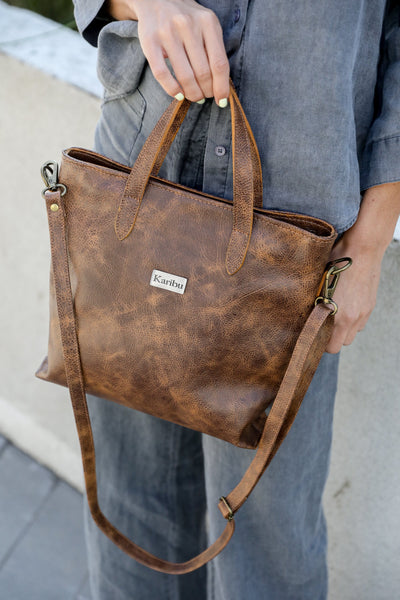 Kika Coffee Marbled Wallet