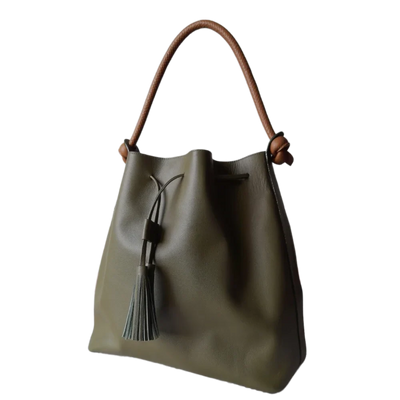 Olive Green Jade Women's Leather Handbag