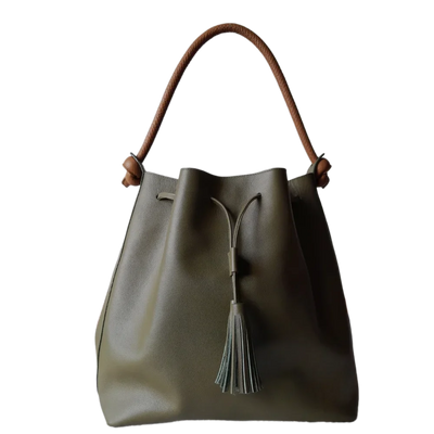 Olive Green Jade Women's Leather Handbag