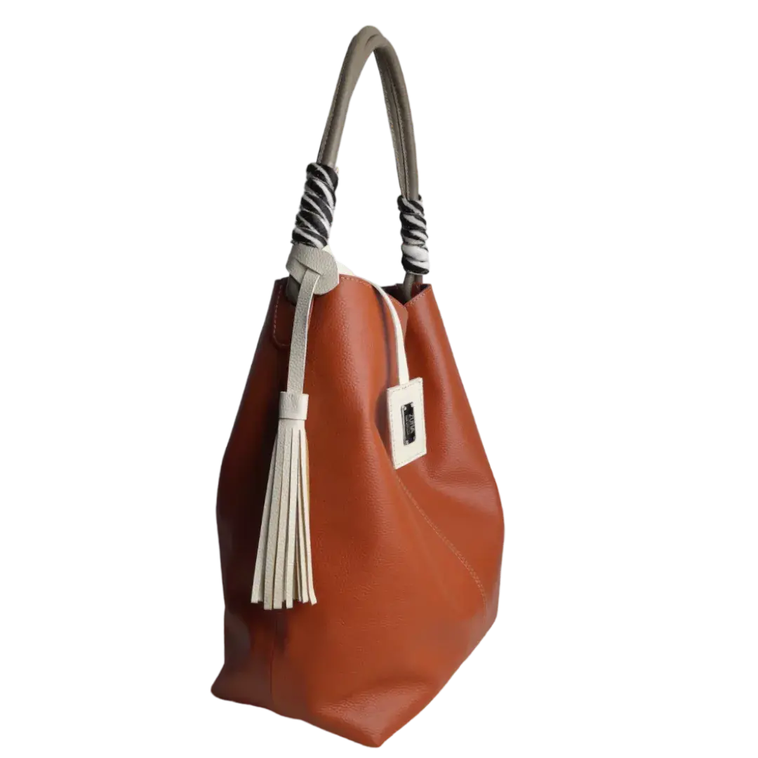 Leah Ginger Women's Leather Handbag