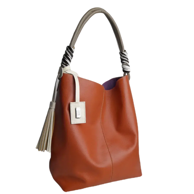 Leah Ginger Women's Leather Handbag