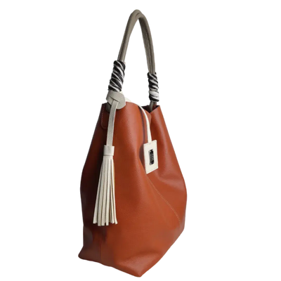 Leah Ginger Women's Leather Handbag