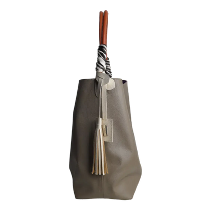 Leah Taupe Women's Leather Handbag
