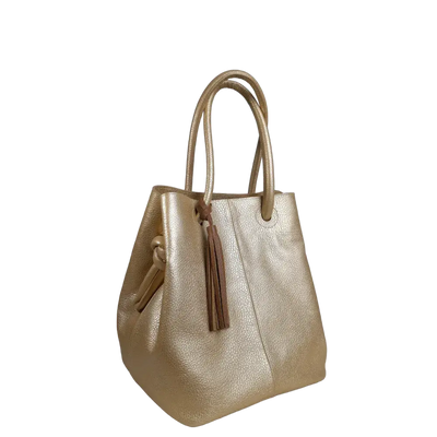 Brigitte Oro women's leather bag