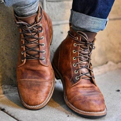Aiden  | Leather Ankle Boots