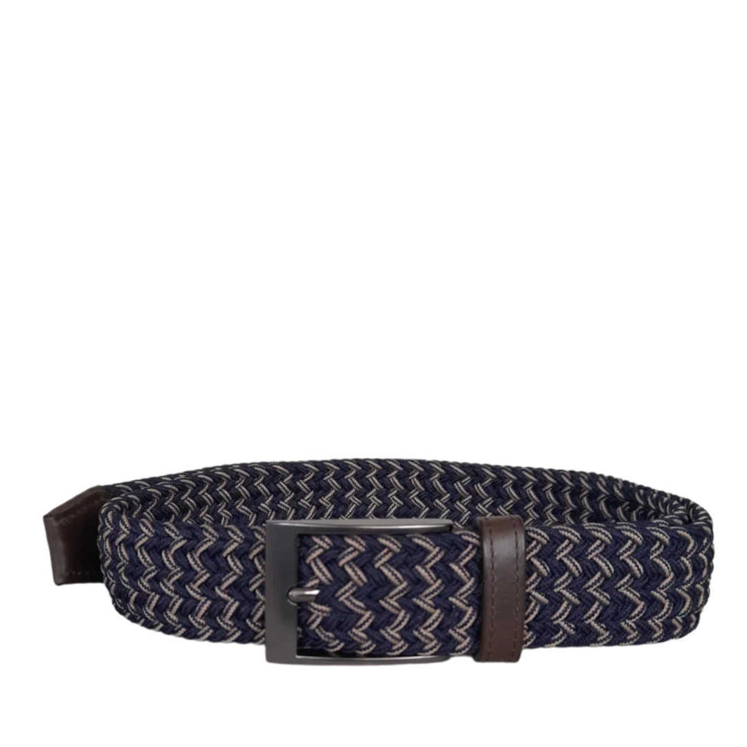 ZUHA brand braided rope belt for men