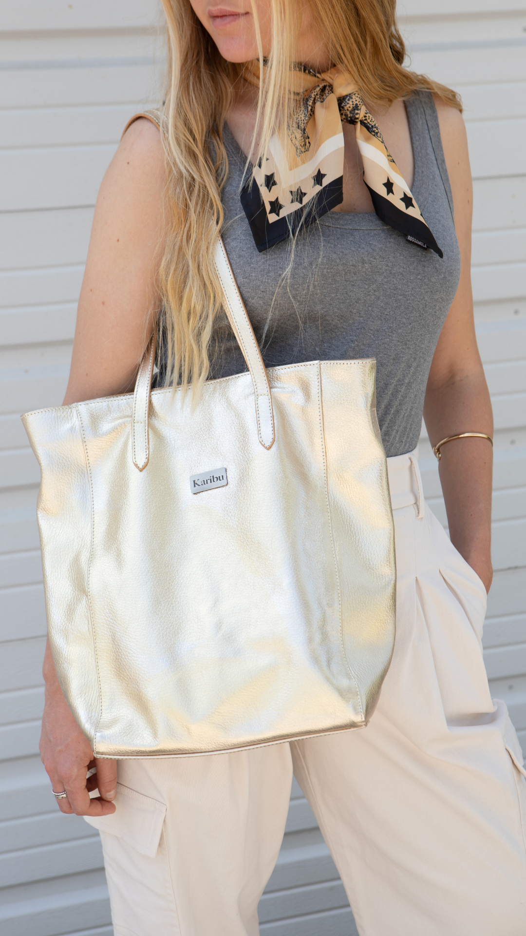 Jacinta gold wallet