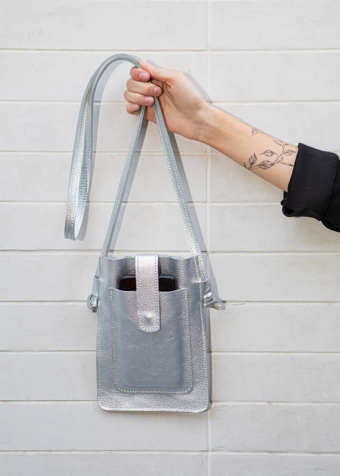 Monse silver wallet