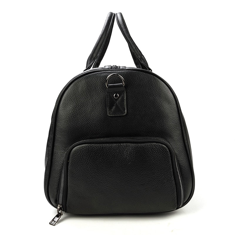 Soft Real Leather Travel Bag