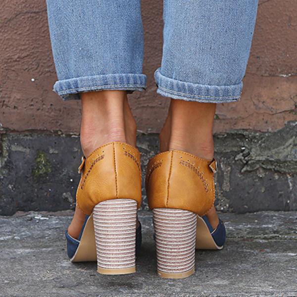 Amayrani® | Women'S Block Heel Sandals