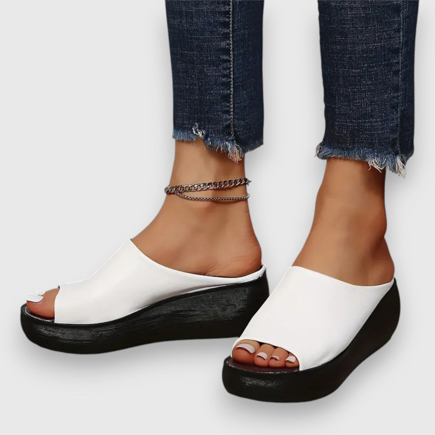 Vanessa® | Faux Leather Sandal