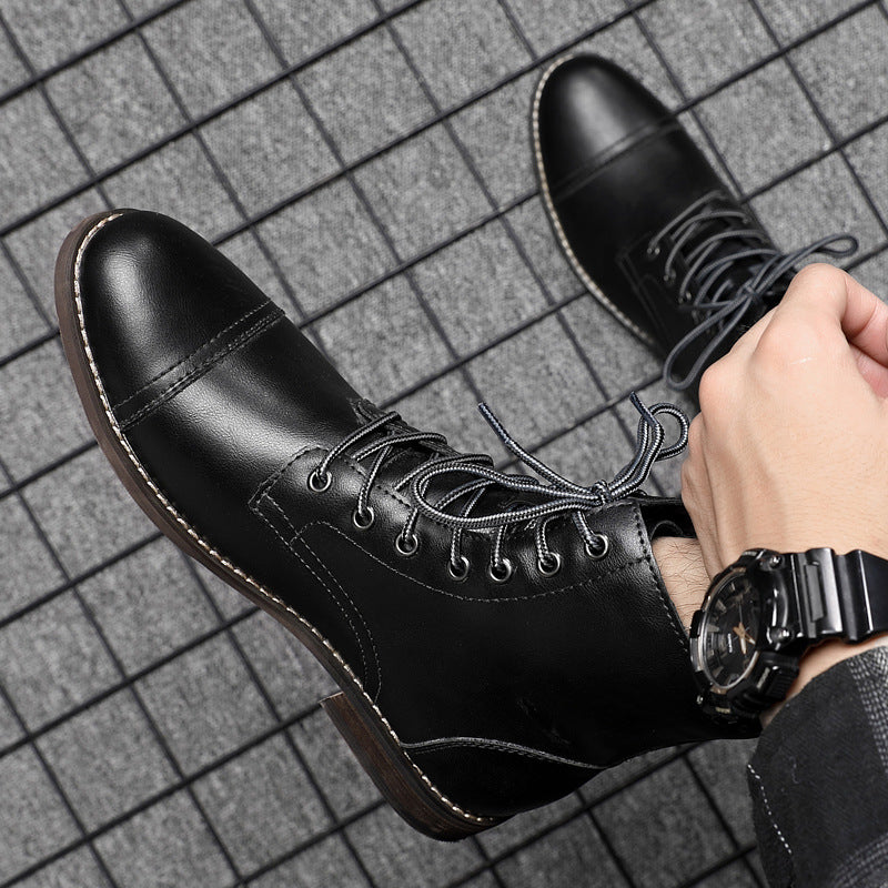Morgan  | Genuine Leather Ankle Boots