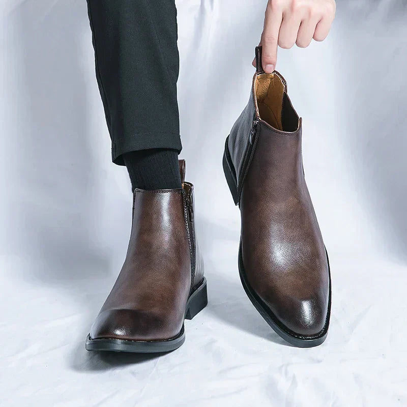 Presley  | Leather Chelsea Boots