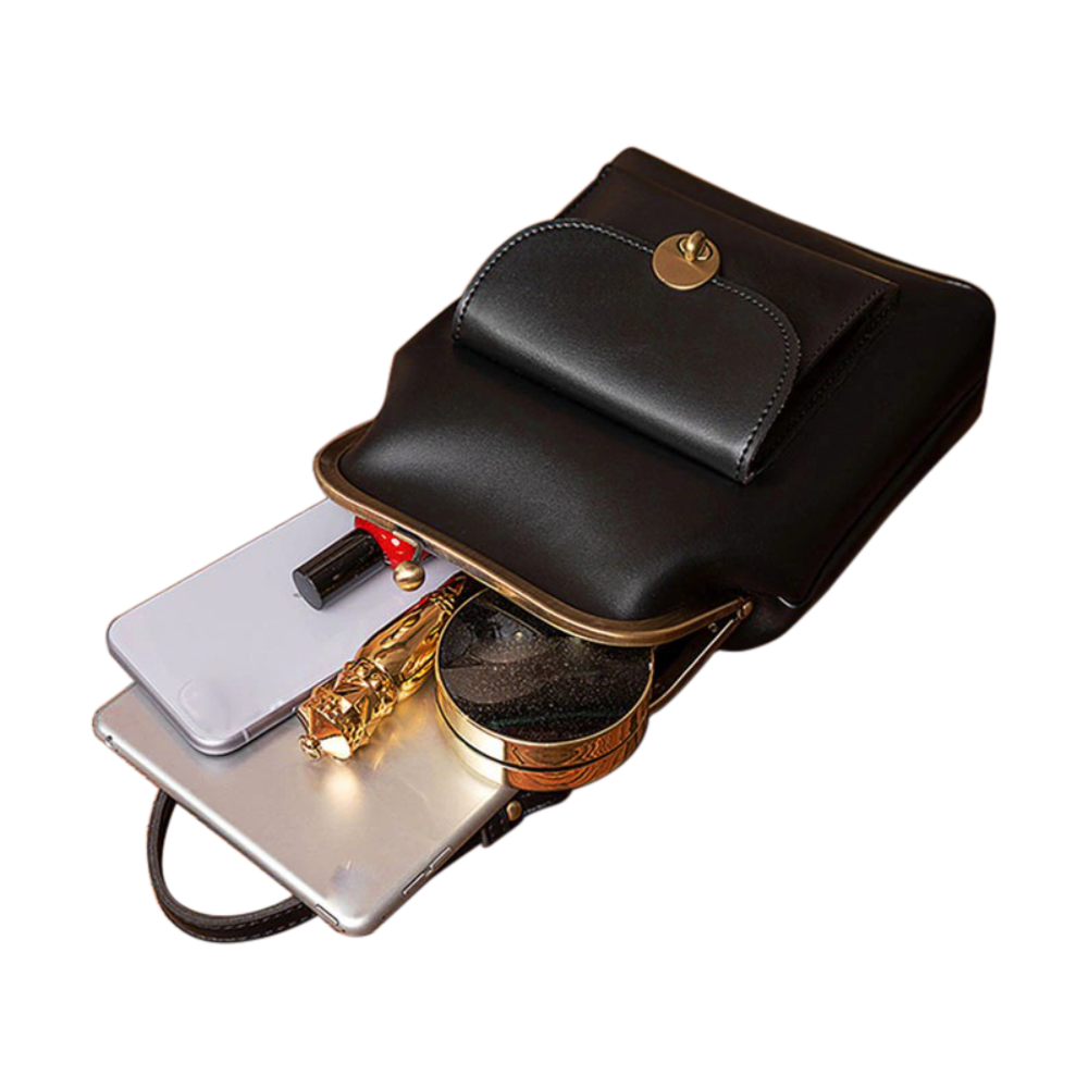 Vintage Kiss Lock Bag - Grace's Retro Chic Essential