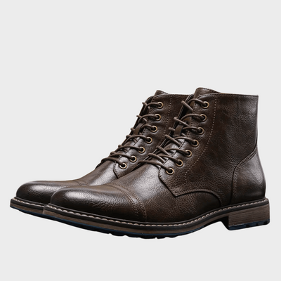 Hayden  | Modern Leather Ankle Boots