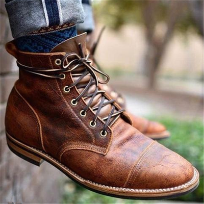 Aiden  | Leather Ankle Boots